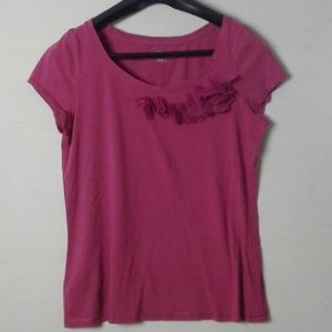 Loft Women's Decorative T-shirt Size XL